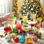 Variados cócteles navideños sin alcohol para disfrutar durante el embarazo.