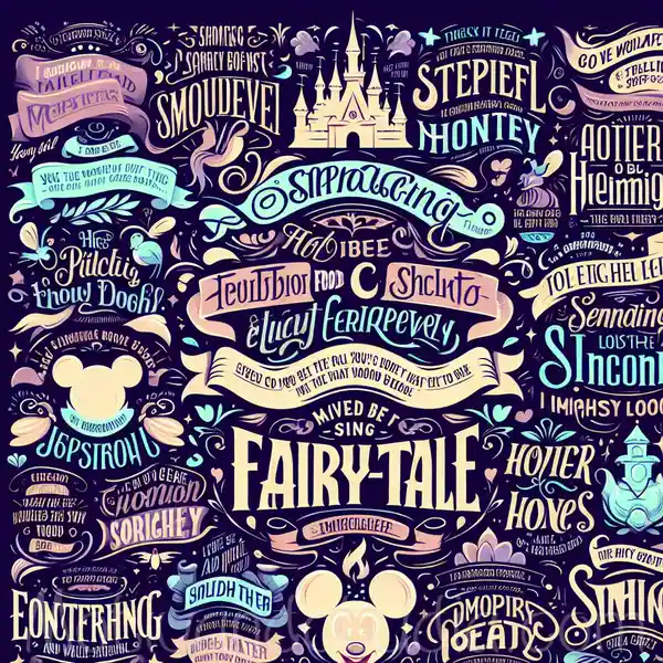 Imagen con frases inspiradoras de Disney