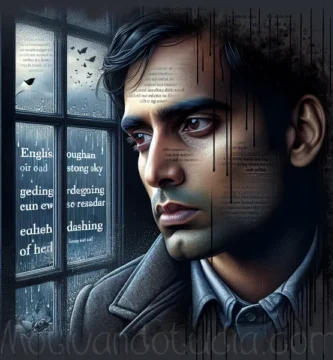 Imagen de una persona reflexionando mientras mira por una ventana