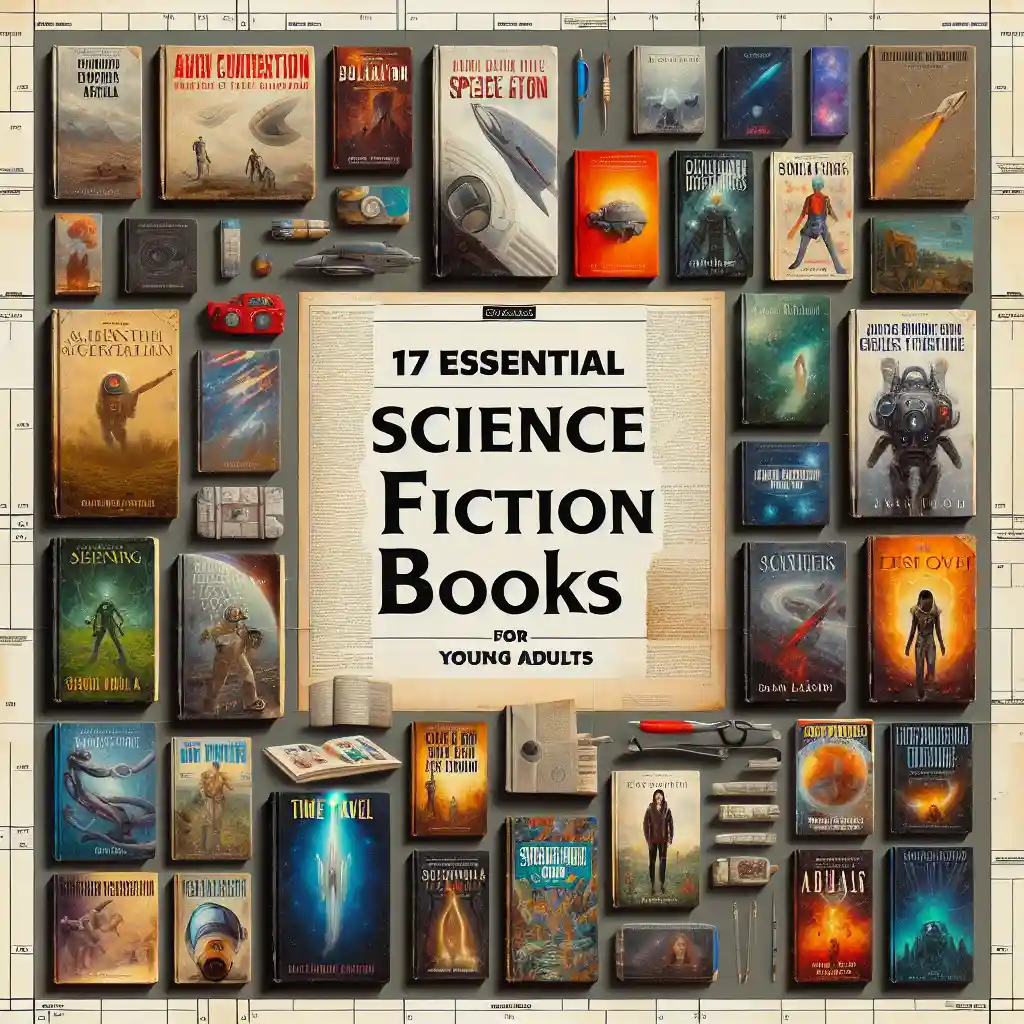Portada de un artículo sobre 17 libros de ciencia ficción juveniles imprescindibles.