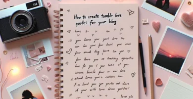 Portada del artículo web titulado 'Cómo crear frases Tumblr de amor para parejas en tu blog'