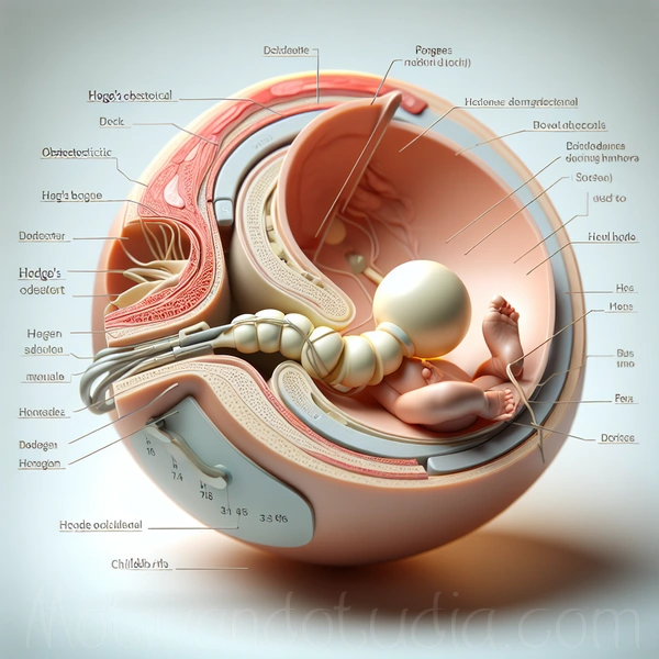 Imagen de planos de Hodge utilizados durante el parto.