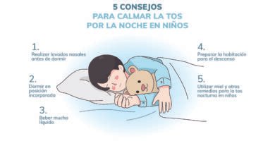 ¿tu hijo tiene mucha tos y no puede dormir?