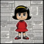 Imagen de Mafalda acompañada de un collage con las 29 mejores frases sobre la vida