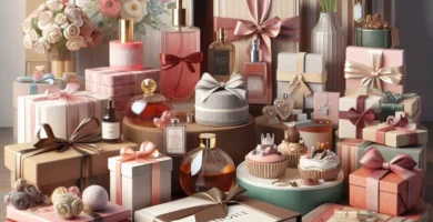 43 regalos fáciles y bonitos para mamá sobre una mesa