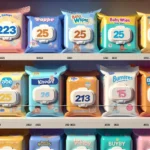 Imagen que muestra las 15 mejores toallitas húmedas para bebés en 2023.